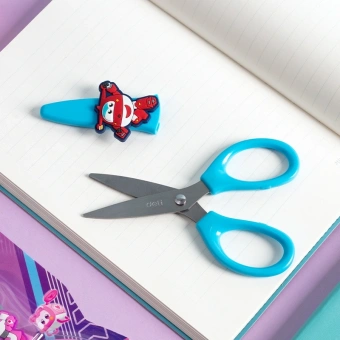 Ножницы Deli EM700 детские 130мм ручки пластиковые симмет. сталь ассорти - купить недорого с доставкой в интернет-магазине