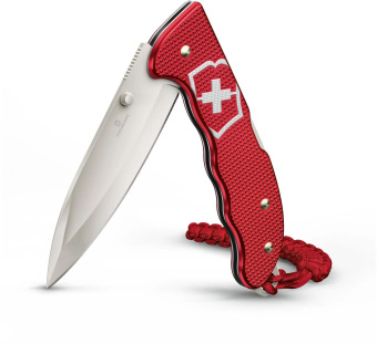 Нож перочинный Victorinox Evoke Alox (0.9415.D20) 136мм 5функц. красный без чехла подар.коробка - купить недорого с доставкой в интернет-магазине