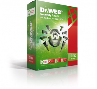 Программное Обеспечение DR.Web Security Space КЗ 2 ПК/1 год (BHW-B-12M-2-A3) - купить недорого с доставкой в интернет-магазине