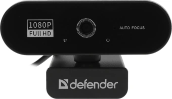 Камера Web Defender G-Lens 2580 черный 2Mpix USB2.0 с микрофоном для ноутбука (63112) - купить недорого с доставкой в интернет-магазине