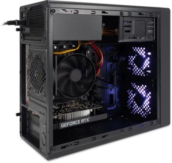 ПК IRU Tactio 310H6SEA MT i5 13400F (2.5) 32Gb SSD1Tb RTX5060 8Gb FreeDOS GbitEth 500W черный (2121934) - купить недорого с доставкой в интернет-магазине