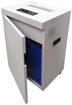 Шредер Office Kit S500 белый (секр.P-5) фрагменты 17лист. 50лтр. скрепки скобы пл.карты CD - купить недорого с доставкой в интернет-магазине