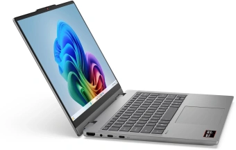 Ноутбук Lenovo IdeaPad 5 2-in-1 14AHP11 Ryzen 7 250 16Gb SSD512Gb AMD Radeon 780M 14" OLED Touch WUXGA (1920x1200) без ОС grey WiFi BT Cam (83UJ0017PS) - купить недорого с доставкой в интернет-магазине