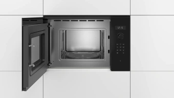 Микроволновая печь Bosch BFL524MB0 20л. 800Вт черный (встраиваемая) - купить недорого с доставкой в интернет-магазине