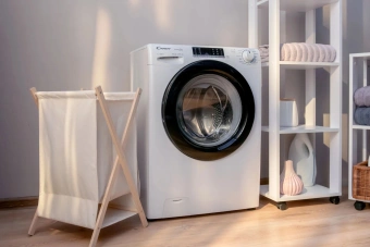 Стиральная машина Candy Smart Pro CSO4 276TWMB-07 класс: A загр.фронтальная макс.:7кг белый инвертор - купить недорого с доставкой в интернет-магазине