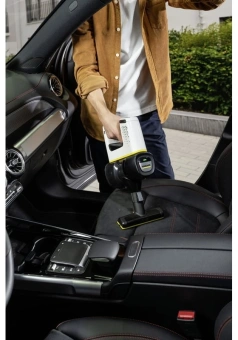 Пылесос ручной Karcher VC 4 Cordless myHome Car 140Вт белый/черный - купить недорого с доставкой в интернет-магазине