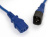 Шнур питания Hyperline PWC-IEC13-IEC14-3.0-BL C13-С14 проводник.:3x1.0мм2 3м 250В 10А (упак.:1шт) синий - купить недорого с доставкой в интернет-магазине