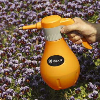 Опрыскиватель Deko DKSP14 аккум. 2л оранжевый/серый (065-0952) - купить недорого с доставкой в интернет-магазине