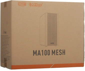Корпус PcCooler MA100 MESH BK черный без БП ATX 3x120mm 1xUSB2.0 1xUSB3.0 audio bott PSU - купить недорого с доставкой в интернет-магазине