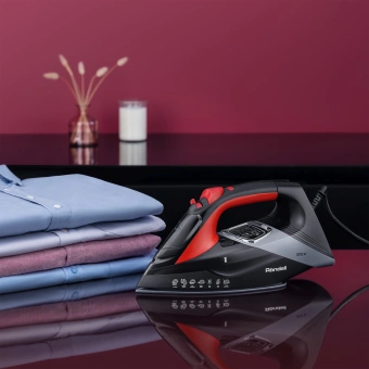 Утюг Rondell RDE-2001 3050Вт черный - купить недорого с доставкой в интернет-магазине