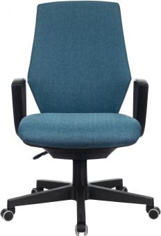 Кресло Бюрократ CH-545 синий 38-415 крестов. пластик - купить недорого с доставкой в интернет-магазине