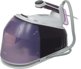 Парогенератор Braun CareStyle 5 IS5247VI 2400Вт сиреневый/белый - купить недорого с доставкой в интернет-магазине