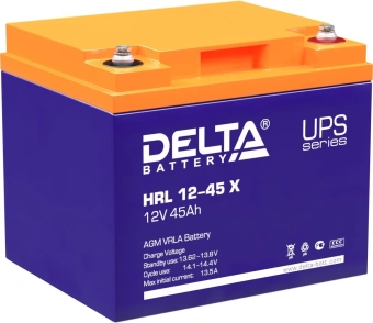 Батарея для ИБП Delta HRL 12-45 X 12В 45Ач - купить недорого с доставкой в интернет-магазине