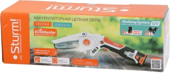 Цепная пила Sturm! CSC1204 аккум. дл.шины:4"(10cm) 1аккум. 2Ач ЗУ - купить недорого с доставкой в интернет-магазине