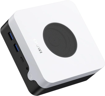 Неттоп Chuwi LarkBox X Core 3 100U (1.2) 16Gb SSD512Gb Graphics Windows 11 Pro 2xGbitEth WiFi BT 65W черный/белый - купить недорого с доставкой в интернет-магазине