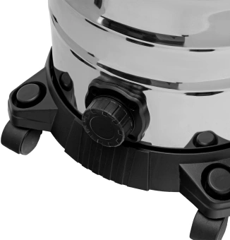 Строительный пылесос Denzel RVC30 1400Вт (уборка: сухая/сбор воды/выдув) серебристый - купить недорого с доставкой в интернет-магазине
