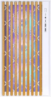 Корпус Formula TimberLine T0 белый без БП mATX 6x120mm 6x140mm 2xUSB3.0 audio - купить недорого с доставкой в интернет-магазине
