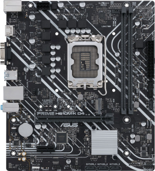 Материнская плата Asus PRIME H610M-K D4 Soc-1700 Intel H610 2xDDR4 mATX AC`97 8ch(7.1) GbLAN+VGA+HDMI - купить недорого с доставкой в интернет-магазине