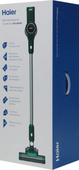 Пылесос Haier HVC400HE 400Вт зеленый - купить недорого с доставкой в интернет-магазине