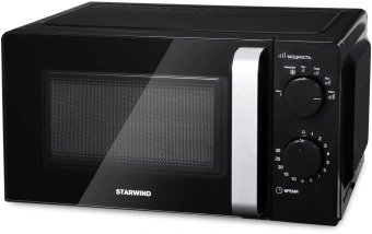 Микроволновая Печь Starwind SMW2520 20л. 700Вт черный/серебристый - купить недорого с доставкой в интернет-магазине