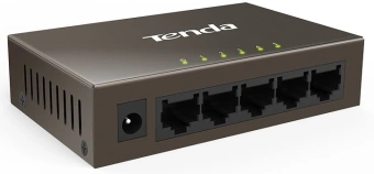 Коммутатор Tenda TEF1005D (L2) 5x100Мбит/с неуправляемый - цена, купить или заказать с доставкой в интернет-магазине Коммутатор Tenda TEF1005D (L2) 5x100Мбит/с неуправляемый - купить недорого с доставкой в интернет-магазине