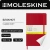 Блокнот Moleskine CLASSIC SOFT QP617F2 Large 130х210мм 192стр. клетка мягкая обложка красный - купить недорого с доставкой в интернет-магазине