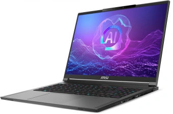 Ноутбук MSI Creator A16 AI+ A3HVGG-268RU Ryzen AI 9 365 32Gb SSD2Tb NVIDIA GeForce RTX4070 8Gb 16" IPS QHD+ (2560x1600) Windows 11 Home grey WiFi BT Cam (9S7-15FK14-268) - купить недорого с доставкой в интернет-магазине