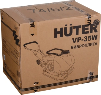 Виброплита Huter VP-35W 4870Вт 6.5л.с. бензиновый желтый (74/6/2) - купить недорого с доставкой в интернет-магазине