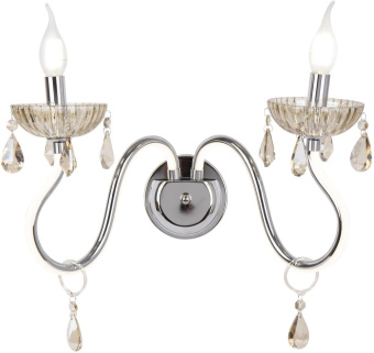 Бра Hiper Jennie H824-2 40Вт хром - купить недорого с доставкой в интернет-магазине