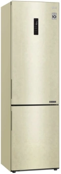 Холодильник LG GA-B509CESL 2-хкамерн. бежевый мат. инвертер - купить недорого с доставкой в интернет-магазине