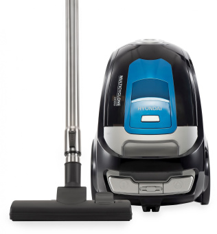 Пылесос Hyundai HYV-C2530 2200Вт черный/синий - купить недорого с доставкой в интернет-магазине