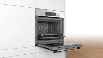 Духовой шкаф Электрический Bosch HBF534ES0Q нержавеющая сталь - цена, купить или заказать с доставкой в интернет-магазине Духовой шкаф Электрический Bosch HBF534ES0Q нержавеющая сталь - купить недорого с доставкой в интернет-магазине