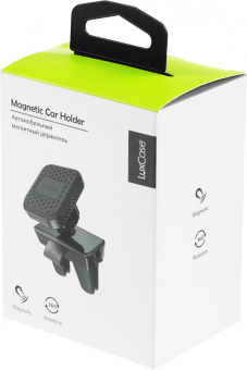 Держатель LuxCase магнитный черный для для смартфонов и навигаторов (98801) - купить недорого с доставкой в интернет-магазине