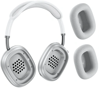 Гарнитура мониторные Hoco W65 1.2м серебристый беспроводные bluetooth оголовье (50403) - купить недорого с доставкой в интернет-магазине
