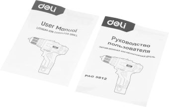 Дрель-шуруповерт Deli DL-DZ12-E2D1 аккум. патрон:быстрозажимной (кейс в комплекте) - купить недорого с доставкой в интернет-магазине