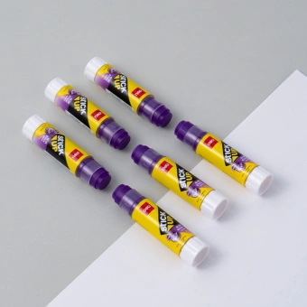 Клей-карандаш Deli EA522 8гр корп.фиолетовый ПВП дисплей картонный - купить недорого с доставкой в интернет-магазине