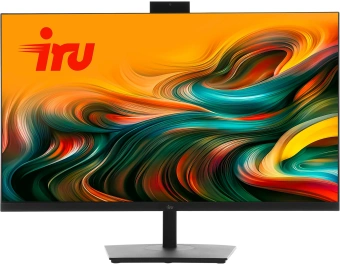 Моноблок IRU Strato 31.5" QHD i7 12650H (1.3) 16Gb SSD1Tb UHDG CR Windows 11 Pro GbitEth WiFi BT 65W Cam черный 2560x1440 - купить недорого с доставкой в интернет-магазине