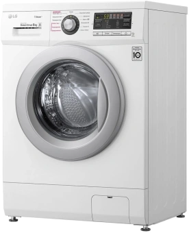 Стиральная машина LG F12M7NDS1 класс: A загр.фронтальная макс.:6кг белый инвертор - купить недорого с доставкой в интернет-магазине