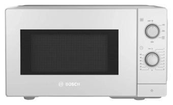 Микроволновая Печь Bosch Серия 2 FFL020MW0 20л. 800Вт белый - купить недорого с доставкой в интернет-магазине