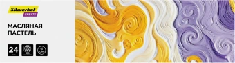 Масляная пастель Silwerhof Create кругл. 24цв. дл.70мм д.10мм картон.кор. - купить недорого с доставкой в интернет-магазине