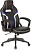 Кресло игровое Zombie Z3 черный/синий эко.кожа крестов. пластик