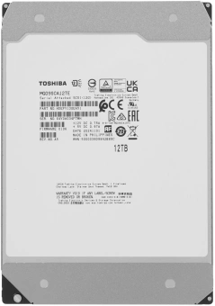 Жесткий диск Toshiba SAS 3.0 12TB MG09SCA12TE Server Enterprise Capacity 512E (7200rpm) 512Mb 3.5" Bulk - купить недорого с доставкой в интернет-магазине