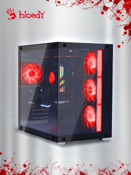 ПК Bloody BD-PC CZ79C3 MT i7 13700F (2.1) 32Gb SSD1Tb RTX4070Ti Super 16Gb Windows 11 Home 64 GbitEth 850W черный (RUS) (2086015) - купить недорого с доставкой в интернет-магазине