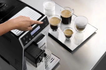 Кофемашина Delonghi Autentica ETAM29.660.SB 1450Вт серебристый/черный - купить недорого с доставкой в интернет-магазине