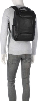 Рюкзак Piquadro Cronus CA6688S134/N черный кожа - купить недорого с доставкой в интернет-магазине