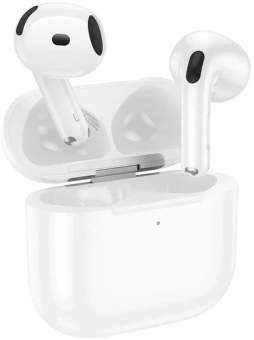Гарнитура вкладыши Hoco EW85 белый беспроводные bluetooth в ушной раковине (50328) - купить недорого с доставкой в интернет-магазине
