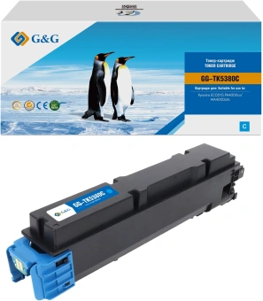 Картридж лазерный G&G GG-TK5380C TK-5380C голубой (10000стр.) для Kyocera ECOSYS PA4000cx/MA4000cifx - купить недорого с доставкой в интернет-магазине