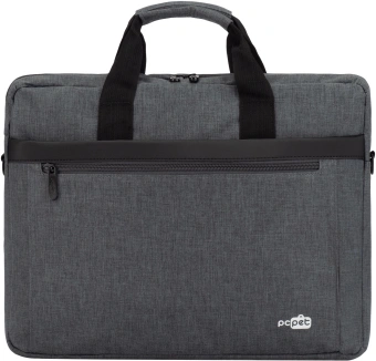 Сумка для ноутбука 15.6" PC Pet PCP15B4GY темно-серый полиэстер - купить недорого с доставкой в интернет-магазине