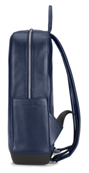 Рюкзак Moleskine Classic Leather ET84BKB20 синий кожа - купить недорого с доставкой в интернет-магазине