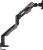 Кронштейн для мониторов Ultramounts UM743BG черный/серый 24"-57" макс.30кг крепление к столешнице поворот и наклон - купить недорого с доставкой в интернет-магазине